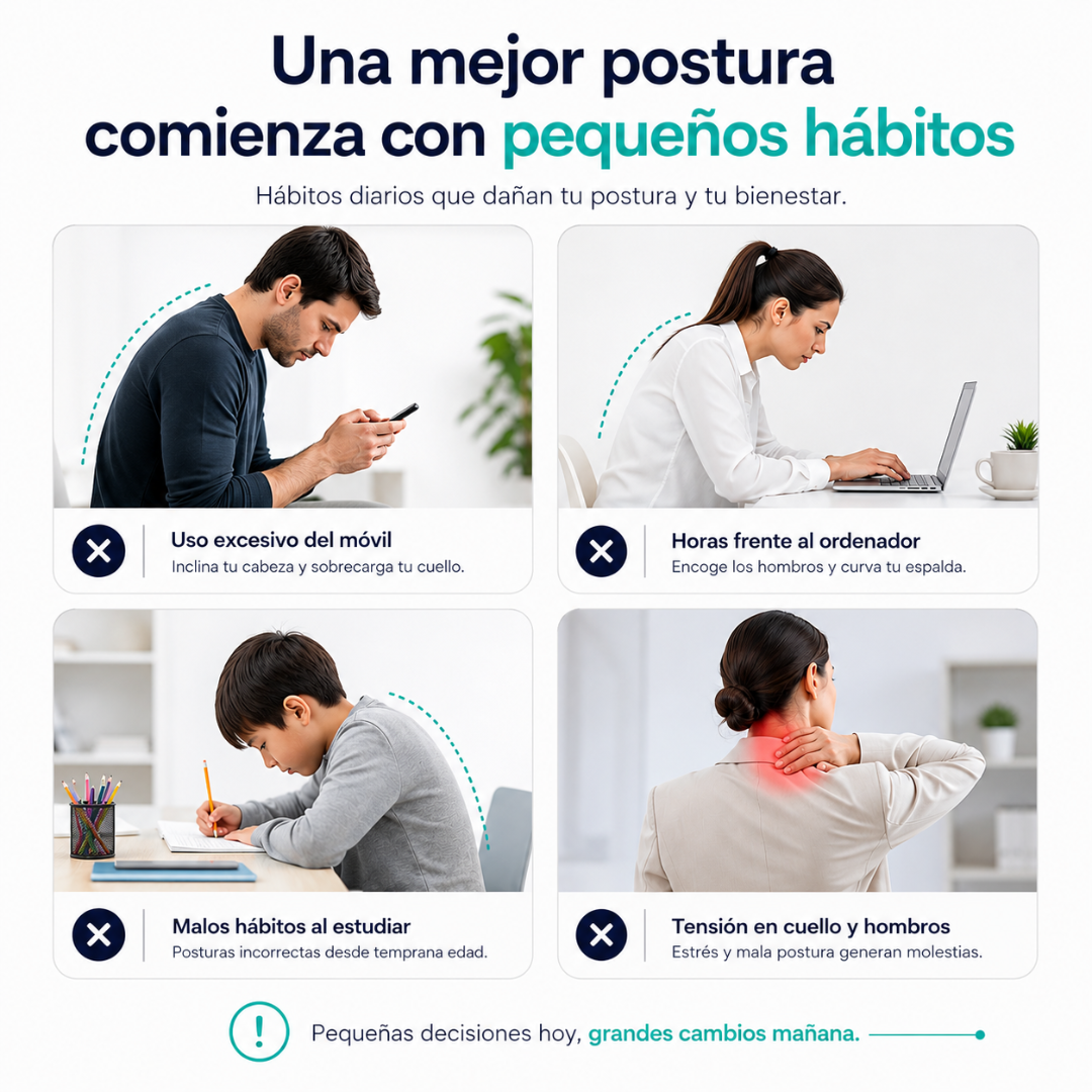 Corrector de Postura con Sensor Inteligente