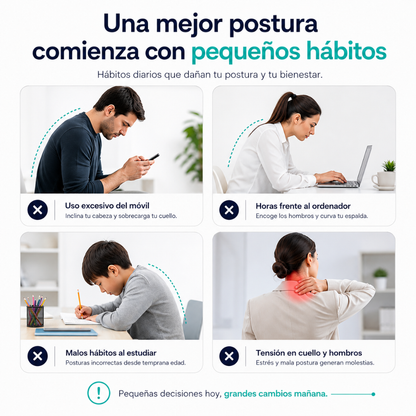 Corrector de Postura con Sensor Inteligente