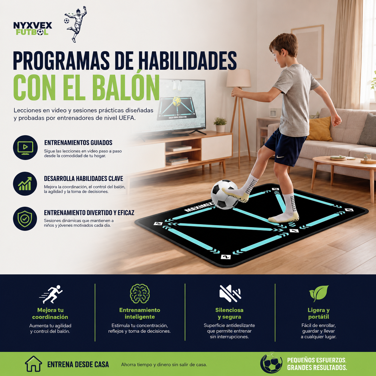 Soccer Training Mat Pro